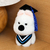 West Highland White Terrier Plush Graduation Doll