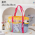 Dry‑Wet Separation Breathable Mesh Tote Bag