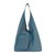 Large-capacity triangular pouch handbag