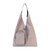 Large-capacity triangular pouch handbag