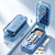 1-into-2, 3 & 4 Compartment Pill Cutter, Grinder and Pill Box