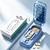 1-into-2, 3 & 4 Compartment Pill Cutter, Grinder and Pill Box