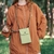 Crossbody ID card storage bag and mobile phone bag