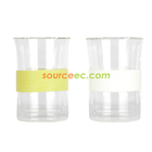 260ML Silicone Double Wall Glass Cup