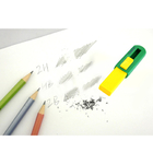 PVC-free Eraser With Sliding Plastic Sleeves