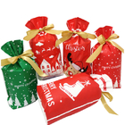 Christmas Drawstring Gift Bags