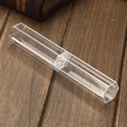Transparent Hexagonal Pen Case