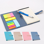 PU Notebook with Sticky