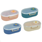 Solid Color 1000ml Large Capacity Lunch box