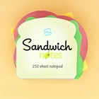 Sandwich Shape Note Paper