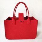 Buckle Felt Handbag