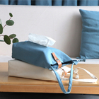 Canvas Car Tissue Storage Bag