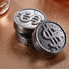 Coins Whisky Stones Ice Cubes