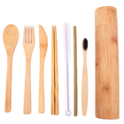 Eco-friendly Tableware with Bamboo Tube