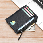 Antimagnetic leather Coin Purse