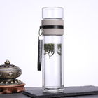 Portable Glass Mug with Infuser