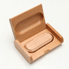 Environmental Friendly USB Flash Disk Wooden  Box