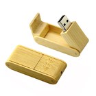 Environmental Friendly Wooden Folding USB Flash Disk  