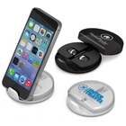 Mobile Phone Holder With Earphone