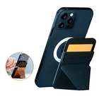 Ultra-Thin Back Sticker Card Imitation Leather Phone Holder