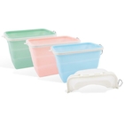 Silicone Folding Pouch Type Lunch Box