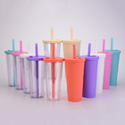 Double-layer Straw Cup