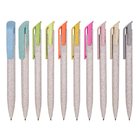 Straw Color Matching Advertising Pen