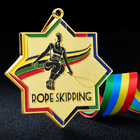 Rope Skipping Metal Medal