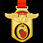 Table Tennis Hollow Rotating Medal