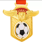 Football Hollow Rotating Medal