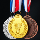 Badminton Metal Medal