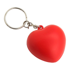 Stress Heart Key Ring