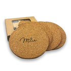 Cork Coaster with Offset Print