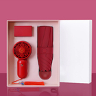 Umbrella And Fan Gift Set