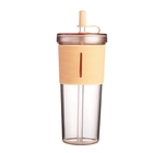 700ML Plastic Straw Cup